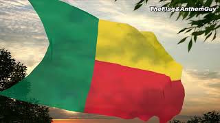 Flag and anthem of Benin [upl. by Innaig]