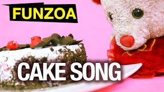 Funny Cake Song  Funzoa Mimi Teddy  Awesome Delicious Cake Song  Cake Song [upl. by Urban]