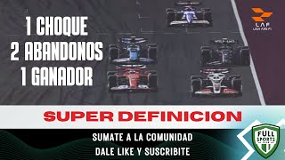 ¡IMPRESIONANTE DEFINICION DE LA DIV B DE LA LIGA ARGENTINA en el GP de Qatar F1 gpqatar [upl. by Modesta]