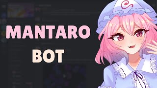 How To Use Mantaro Bot 🎵 Discord Music Bot [upl. by Nuahsal]