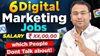 Top 6 Digital Marketing Jobs for 2024 Revealed  Umar Tazkeer [upl. by Grethel]