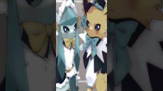 Jolteon x Glaceon EditFor My Friend BloodMoontheumbreon💛⚡DJ River Flows❄💙pokemoncutecapcut [upl. by Lamee]