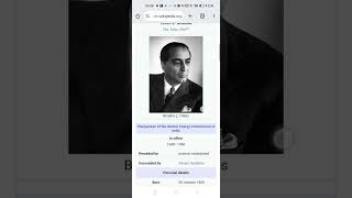 Dr Homi J Bhabha The Father of Nuclear program of India [upl. by Pan38]