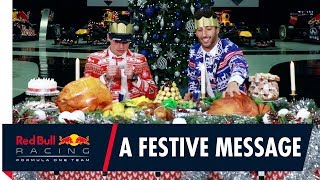 A Festive Message From Daniel Ricciardo and Max Verstappen [upl. by Elleira]