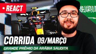 F1 REACT AO VIVO  GP DA ARÁBIA SAUDITA DE 2024 [upl. by Jammal]