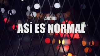 Ancud  Así es Normal lyric video [upl. by Atirehc]