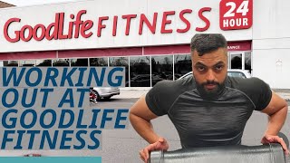 WORKING OUT AT GOODLIFE FITNESS  GOODLIFE FITNESS TOUR [upl. by Nillek]