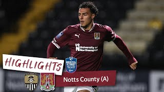 HIGHLIGHTS Notts County 0 Northampton Town 2 [upl. by Arihsaj]