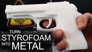 How To Turn Styrofoam Into Solid Aluminum [upl. by Ehrlich]