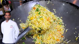 Fried Rice  Egg Fried Rice Restaurant Recipe [upl. by Vizza]