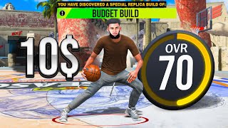 WHAT A 10 BUDGET BUILD LOOKS LIKE ON NBA 2K24… BEST BUILD  BEST JUMPSHOT [upl. by Fornof385]