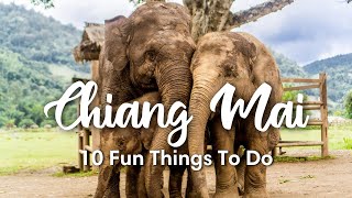 CHIANG MAI THAILAND 2023  10 BEST Things To Do In amp Around Chiang Mai [upl. by Nosnar]