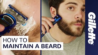 Trim Your Beard at Home  3 Easy Steps  Gillette Shorts [upl. by Einama]