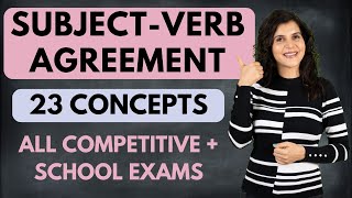 Subject Verb Agreement  Rules In English Grammar With Examples  Subject Verb Concord  ChetChat [upl. by Eirret]