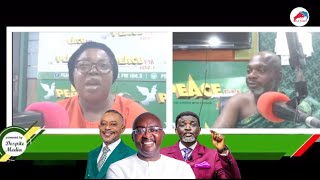 Peace FM presenters fires Prophets against Bawumia been Muslim [upl. by Pesvoh]