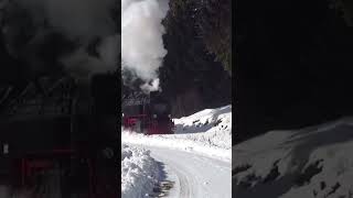 Winterdampf bei den HarzerSchmalspurbahnen  2013 [upl. by Bibbye632]