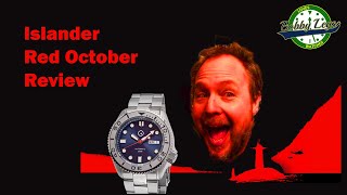 Islander Red October Limited Edition Automatic Diver  ISLREDOCT  Review [upl. by Agosto997]