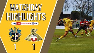 HIGHLIGHTS Sutton United 11 Doncaster Rovers 03022024 EFL2 [upl. by Inohtna]