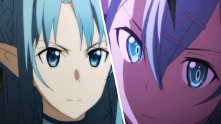 Sword Art Online II Episode 11ソードアート・オンライン II  Review Asuna vs Sinon [upl. by Ellehsat]