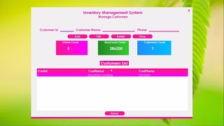 VbNet Full ProjectInventory Management System [upl. by Keg936]