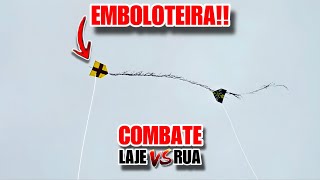 Ganhamos na Emboloteira do Combate Laje vs Rua  Pegaram Minha Pipa Murcha e Trouxemos de Volta [upl. by Della]