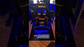 30 Second Review  Sparco Grid Q Bucket Seat Steel River Sims [upl. by Ydoj]