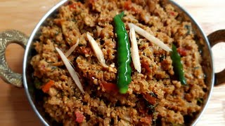 Keema kadai recipe  Kemma Karahi Bakri Eid special recipe [upl. by Reedy75]