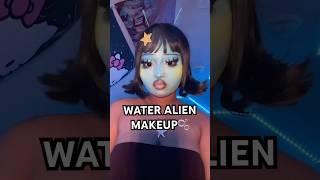 Water alien 🫧 makeupshorts alien [upl. by Ennailuj143]