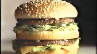 McDonalds How To Improve A Big Mac Ad from 1990 [upl. by Hallee671]