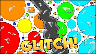 INSANE AGARIO GLITCH INTO TWO PIECES AND COMBINE TO DIE ADDICTIVE  AGARIO CIRCULAR FFA 55 [upl. by Lessard459]