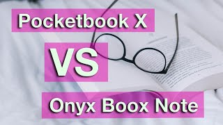 Обзор Pocketbook X vs Onyx Boox Note Сравнение больших читалок [upl. by Dallis848]