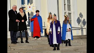 Sternsinger 6 Januar 2022 Schloss Bellevue [upl. by Redliw757]