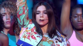 Dua Lipa  New Rules Live at The BRIT Awards 2018 [upl. by Nnayecats]