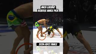 Mica Galvão Reverse Ankle Pick  2024 ADCC Final vs Vagner Rocha [upl. by Maharva]