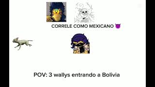 3 wallys en la tinoametica xd  umor [upl. by Nilauqcaj]