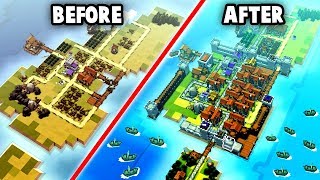 BEFORE and AFTER the RAID Epic Rebuild Kingdoms and Castles Gameplay  New Update [upl. by Honorine]