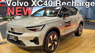 New VOLVO XC40 RECHARGE 2024  OVERVIEW exterior interior [upl. by Berglund232]