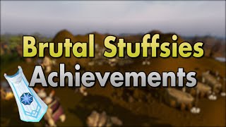 Brutal Stuffsies Runescape Achievement [upl. by Cappello]