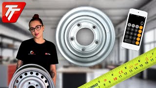 How To Measure The PCD of a 5 Stud Trailer Wheel  StepbyStep Guide [upl. by Deirdra589]