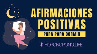 Afirmaciones positivas para dormir 🌙 con YO SOY [upl. by Nikola956]