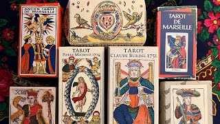 Tarot de Marseille Collection 🗡️🍷 [upl. by Llen33]