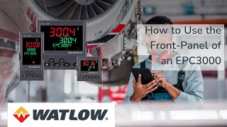 How to Use the Front Panel of a Eurotherm EPC3000 [upl. by Asilaj399]