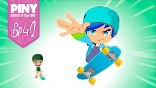 PINY Institute Of New York  Skater Boy S1  EP42 🌟♫🌟 Cartoons in English for Kids [upl. by Beebe431]