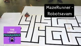 Maze Runner Bot Challenge  Robotsavam 2017 [upl. by Moriyama]