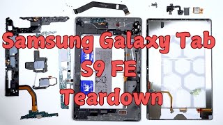 Samsung Galaxy Tab S9 FE Teardown Guide [upl. by Balf]