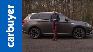 Mitsubishi Outlander PHEV SUV indepth review  Carbuyer [upl. by Batruk]