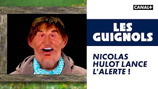 Nicolas Hulot lance lalerte   Les Guignols  CANAL [upl. by Enirol]