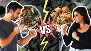 THE BEST HOMEMADE RAMEN ramen wars 🥊 [upl. by Leasi572]