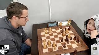 D Israfilov 1456 vs Tweedledum 1405 Chess Fight Night CFN Rapid [upl. by Killie]