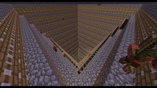 Minecraft Pigmen Gold TowerFarm v2 750Gold Nuggetshour [upl. by Lucic]